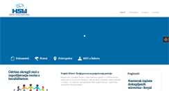 Desktop Screenshot of hsu.hr